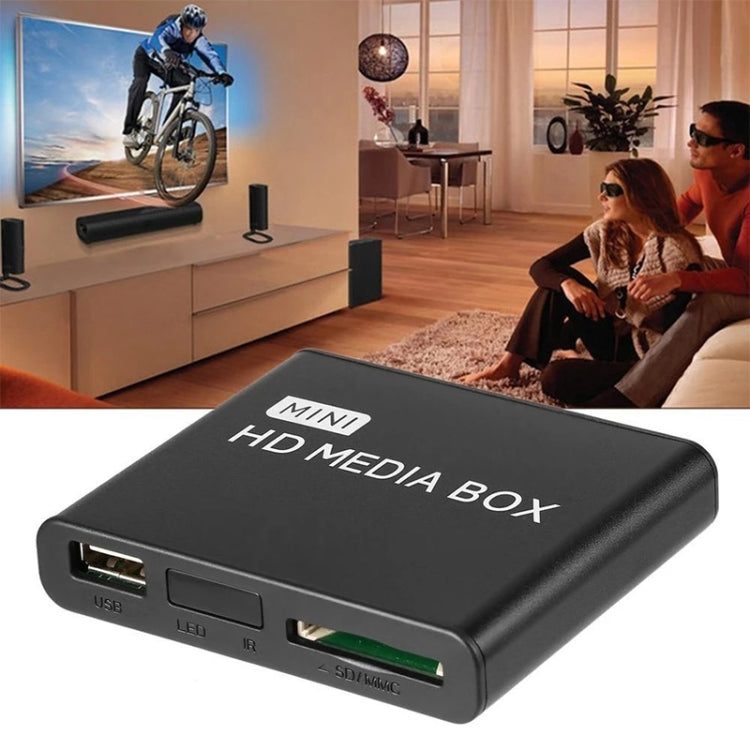 X9 Mini HD HDD Multimedia Player 4K Video Loop USB External Media Player AD Player(EU Plug) - Multimedia Player by PMC TechLife | Online Shopping South Africa | PMC TechLife | Buy Now Pay Later Mobicred