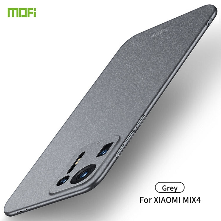 For Xiaomi Mix 4 MOFI Fandun Series Frosted PC Ultra-thin All-inclusive Case(Grey) - Xiaomi Cases by MOFI | Online Shopping South Africa | PMC TechLife
