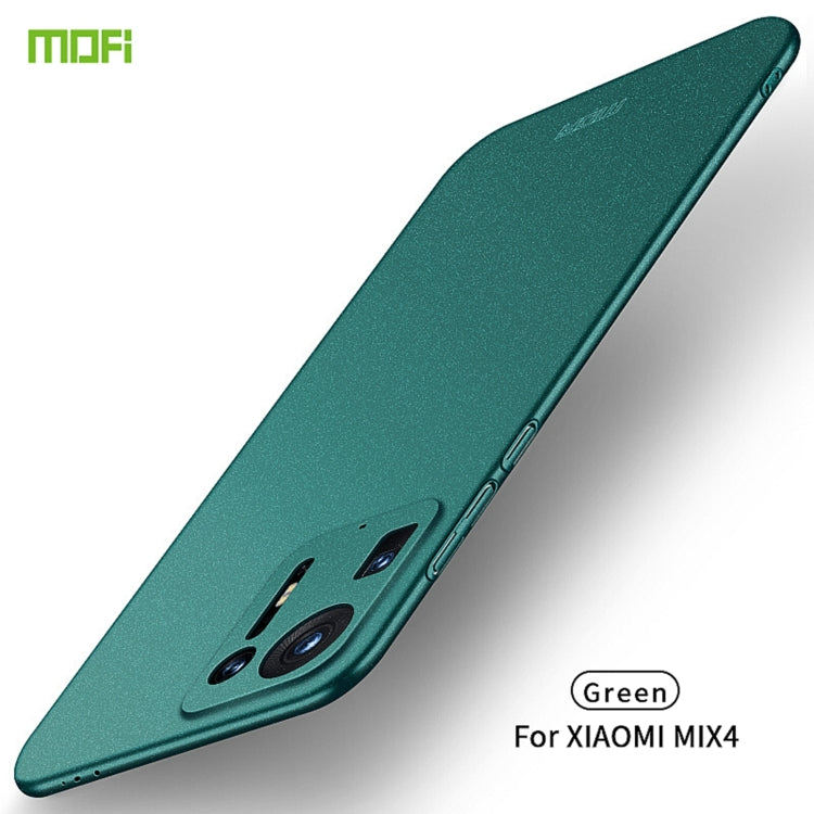 For Xiaomi Mix 4 MOFI Fandun Series Frosted PC Ultra-thin All-inclusive Case(Green) - free shipping - PMC TechLife - Order now!