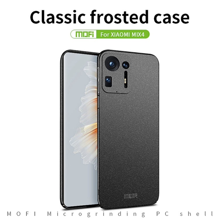 For Xiaomi Mix 4 MOFI Fandun Series Frosted PC Ultra-thin All-inclusive Case(Red) - free shipping - PMC TechLife - Order now!