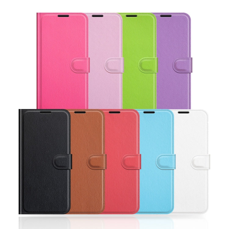 For Samsung Galaxy S22 Ultra 5G Litchi Texture Horizontal Flip Protective Case with Holder & Card Slots & Wallet(White) - Galaxy S22 Ultra 5G Cases by PMC TechLife | Online Shopping South Africa | PMC TechLife | Buy Now Pay Later Mobicred