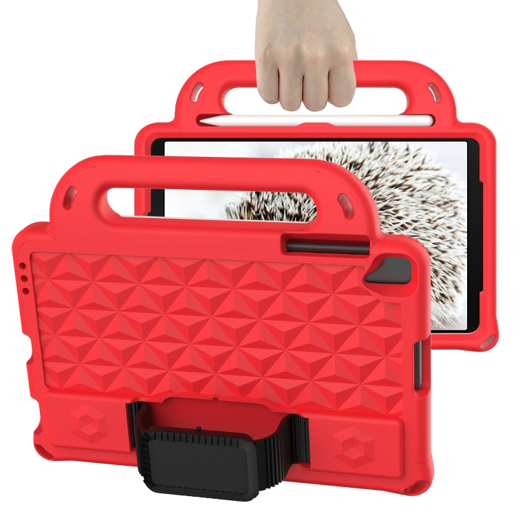 For Lenovo M10 X306X / X306F Diamond Series EVA Anti-Fall Shockproof Sleeve Protective Shell Case with Holder & Strap(Red) - Lenovo by PMC TechLife | Online Shopping South Africa | PMC TechLife | Buy Now Pay Later Mobicred