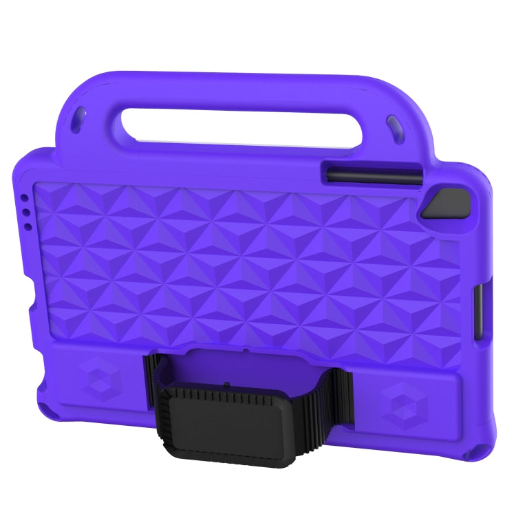 For Lenovo M10 X306X / X306F Diamond Series EVA Anti-Fall Shockproof Sleeve Protective Shell Case with Holder & Strap(Purple) - Lenovo by PMC TechLife | Online Shopping South Africa | PMC TechLife | Buy Now Pay Later Mobicred