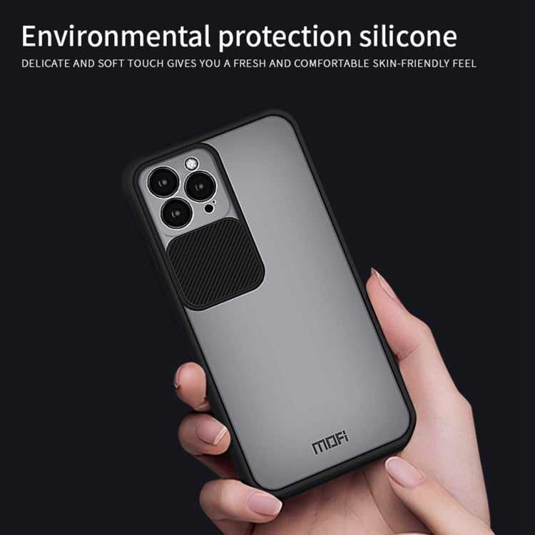 For iPhone 13 Pro MOFI Translucent Frosted PC + TPU Phone Case(Black) - free shipping - PMC TechLife - Order now!