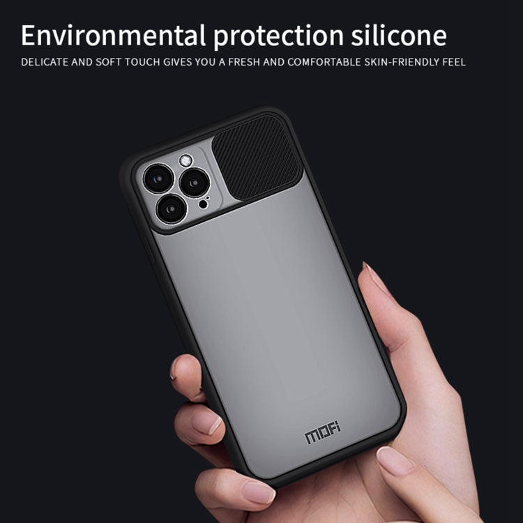 For iPhone 13 Pro Max MOFI Translucent Frosted PC + TPU Phone Case(Black) - free shipping - PMC TechLife - Order now!