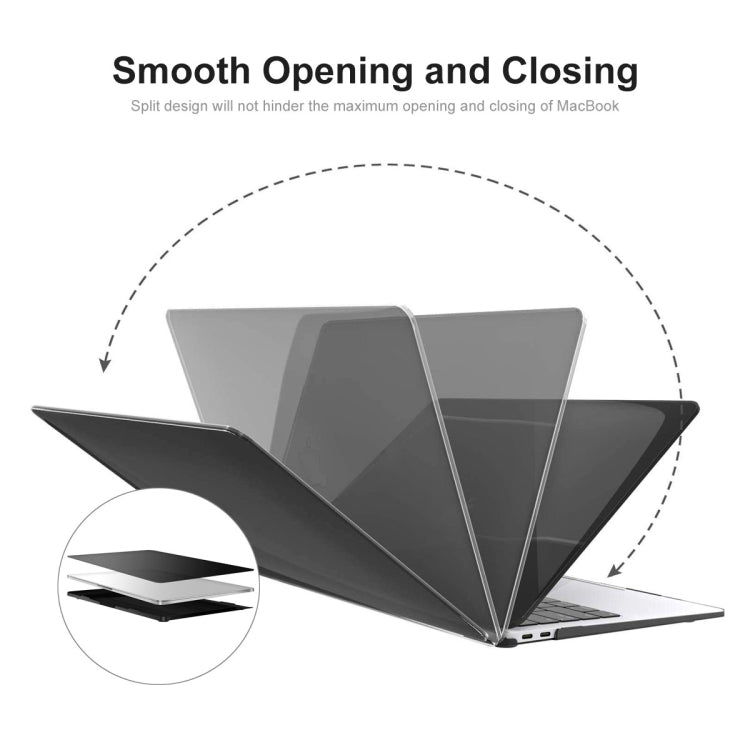 ENKAY Hat-Prince 3 in 1 Matte Laptop Protective Case + TPU Keyboard Film + Anti-dust Plugs Set for MacBook Pro 16.2 inch A2485 2021/A2880 2023, Version:EU Version(Dark Blue) - free shipping - PMC Jewellery - Order now!