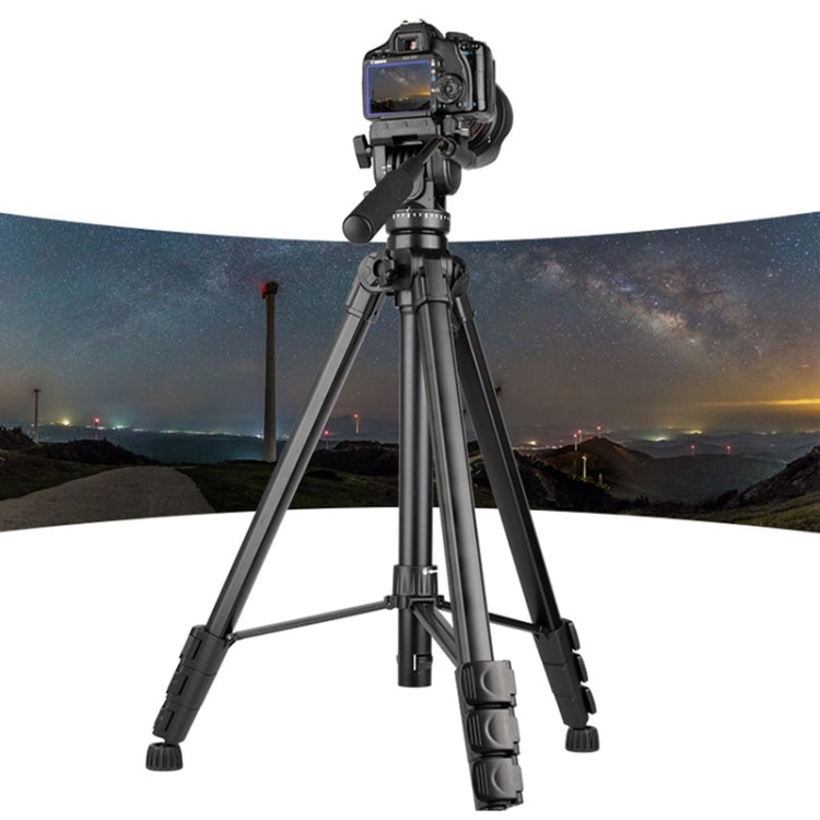 YUNTENG VCT-999 2m Aluminum Tripod Mount with Fluid Drag Damping Head - free shipping - PMC TechLife - Order now!