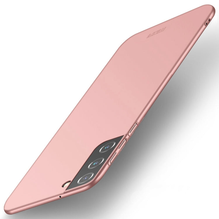 For Samsung Galaxy S22 5G MOFI Frosted PC Ultra-thin Hard Phone Case(Rose gold) - Galaxy S22 5G Cases by MOFI | Online Shopping South Africa | PMC TechLife