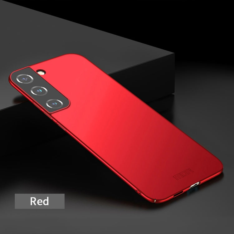 For Samsung Galaxy S22+ 5G MOFI Frosted PC Ultra-thin Hard Phone Case(Red) - Galaxy S22+ 5G Cases by MOFI | Online Shopping South Africa | PMC TechLife | Buy Now Pay Later Mobicred