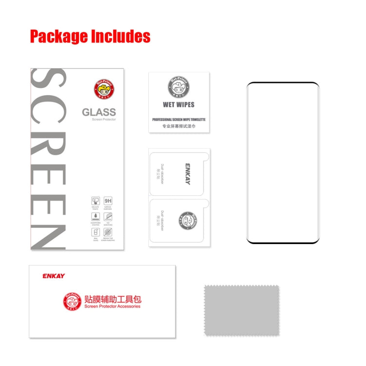 1 PCS For OnePlus 10 Pro ENKAY 3D Hot Bending Explosion-proof Full Tempered Glass Film - free shipping - PMC TechLife - Order now!