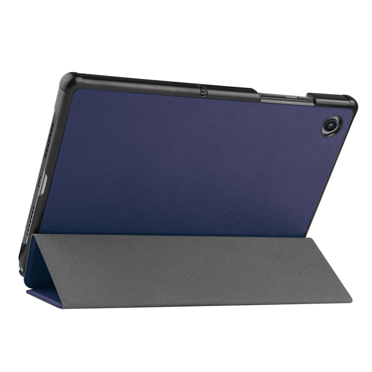 For Samsung Galaxy Tab A8 10.5 2021 ENKAY Custer Texture Leather Smart Tablet Case(Dark Blue) - free shipping - PMc TechLife - Order now!