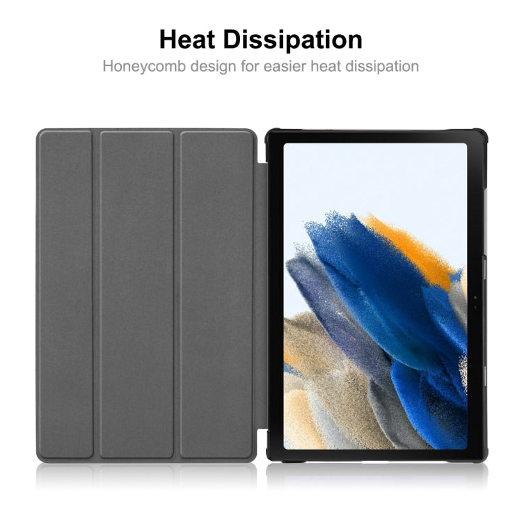 For Samsung Galaxy Tab A8 10.5 2021 ENKAY Custer Texture Leather Smart Tablet Case(Light Blue) - free shipping - PMc TechLife - Order now!