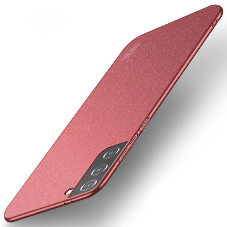 For Samsung Galaxy S21 5G MOFI Fandun Series Frosted Ultra-thin PC Hard Phone Case(Red) - Galaxy S21 5G Cases by MOFI | Online Shopping South Africa | PMC TechLife | Buy Now Pay Later Mobicred