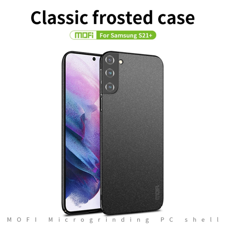 For Samsung Galaxy S21+ 5G MOFI Fandun Series Frosted Ultra-thin PC Hard Phone Case(Black) - free shipping - PMC TechLife - Order now!