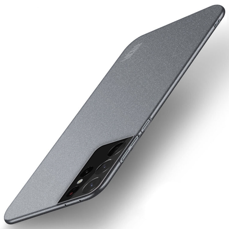 For Samsung Galaxy S21 Ultra 5G MOFI Fandun Series Frosted Ultra-thin PC Hard Phone Case(Grey) - Galaxy S21 Ultra 5G Cases by MOFI | Online Shopping South Africa | PMC TechLife