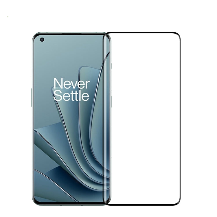 For OnePlus 10 Pro MOFI 9H 3D Explosion-proof Hot Bending Tempered Glass Full Film(Black) - free shipping - PMC TechLife - Order now!