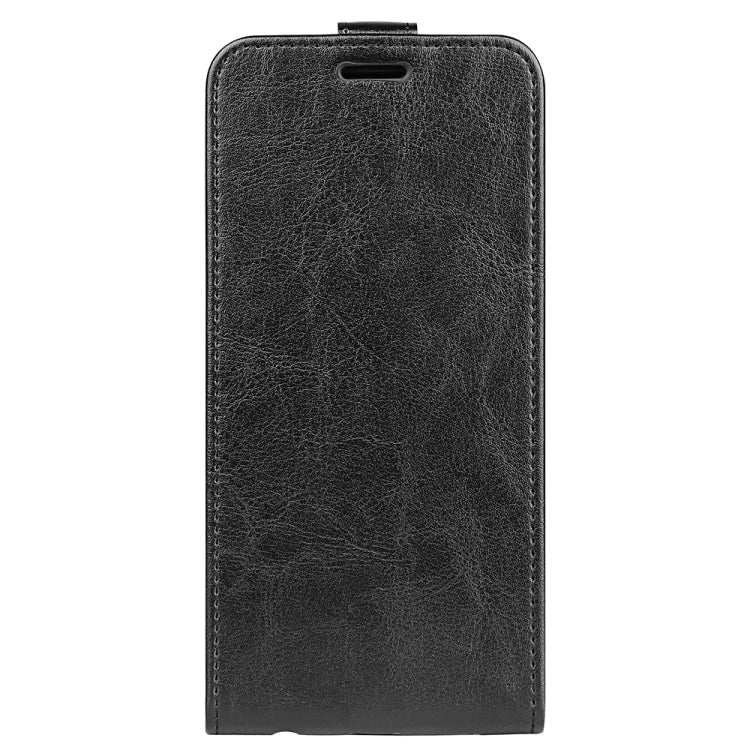 For OPPO Realme GT2 Pro 5G R64 Texture Vertical Flip Leather Phone Case(Black) - Realme Cases by PMC TechLife | Online Shopping South Africa | PMC TechLife | Buy Now Pay Later Mobicred