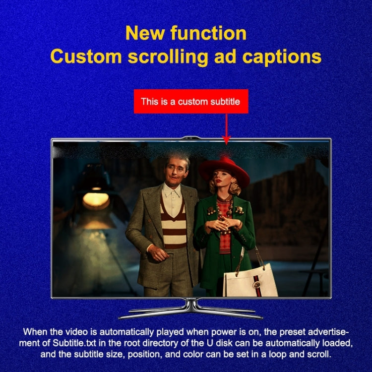 X9 HD Multimedia Player 4K Video Loop USB External Media Player AD Player(UK  Plug) - Multimedia Player by PMC TechLife | Online Shopping South Africa | PMC TechLife | Buy Now Pay Later Mobicred