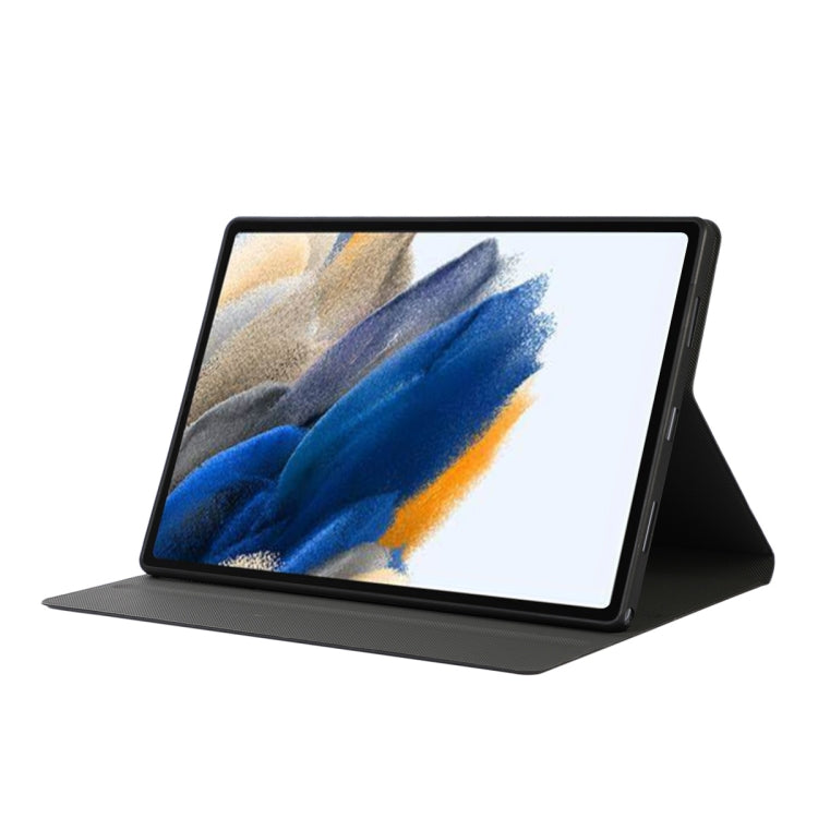 For Samsung Galaxy Tab A8 10.5 2021 X200/X205 ENKAY Leather Stand Smart Tablet Case(Black) - free shipping - PMc TechLife - Order now!