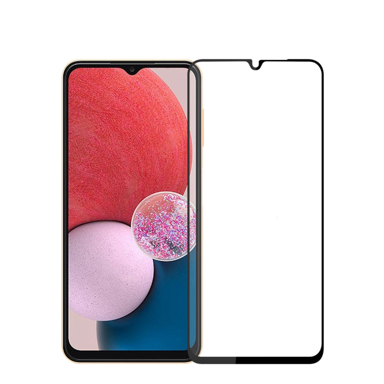 For Samsung Galaxy A13 4G MOFI 9H 2.5D Full Screen Tempered Glass Film(Black) -  by MOFI | Online Shopping South Africa | PMC TechLife