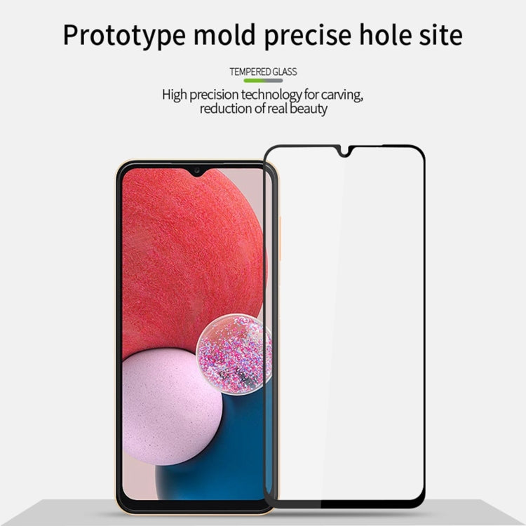 For Samsung Galaxy A13 4G MOFI 9H 2.5D Full Screen Tempered Glass Film(Black) -  by MOFI | Online Shopping South Africa | PMC TechLife