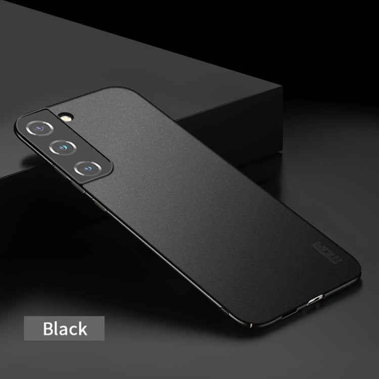 For Samsung Galaxy S22 5G MOFI Fandun Series Frosted Ultra-thin PC Hard Phone Case(Black) - free shipping - PMC TechLife - Order now!
