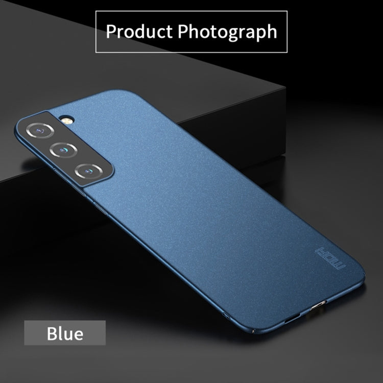 For Samsung Galaxy S22 5G MOFI Fandun Series Frosted Ultra-thin PC Hard Phone Case(Blue) - Galaxy S22 5G Cases by MOFI | Online Shopping South Africa | PMC TechLife | Buy Now Pay Later Mobicred