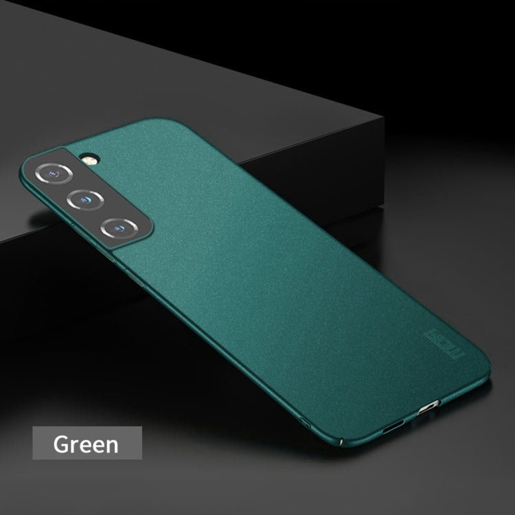 For Samsung Galaxy S22 5G MOFI Fandun Series Frosted Ultra-thin PC Hard Phone Case(Green) - free shipping - PMC TechLife - Order now!
