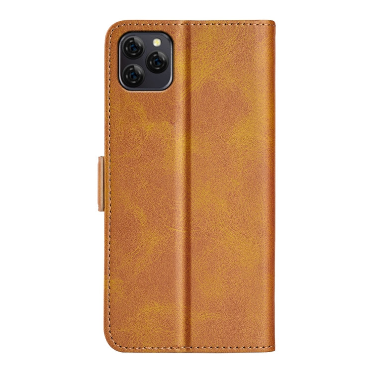 For Blackview A95 Dual-side Magnetic Buckle Leather Phone Case(Yellow) - More Brand by PMC TechLife | Online Shopping South Africa | PMC TechLife | Buy Now Pay Later Mobicred