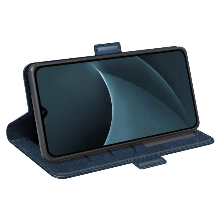 For Blackview A95 Dual-side Magnetic Buckle Leather Phone Case(Dark Blue) - More Brand by PMC TechLife | Online Shopping South Africa | PMC TechLife | Buy Now Pay Later Mobicred