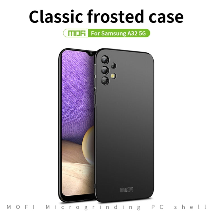 For Samsung Galaxy A32 5G MOFI Frosted PC Ultra-thin Hard Phone Case(Gold) - Galaxy Phone Cases by MOFI | Online Shopping South Africa | PMC TechLife