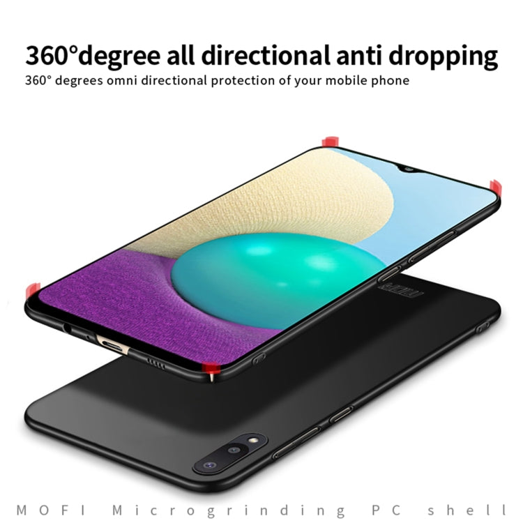 For Samsung Galaxy A02 / M02 MOFI Frosted PC Ultra-thin Hard Phone Case(Rose gold) - free shipping - PMC TechLife - Order now!