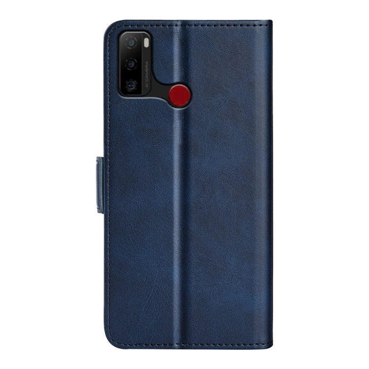 For Ulefone note 10 Dual-side Magnetic Buckle Leather Phone Case(Dark Blue) - Ulefone Cases by PMC Jewellery | Online Shopping South Africa | PMC Jewellery | Buy Now Pay Later Mobicred