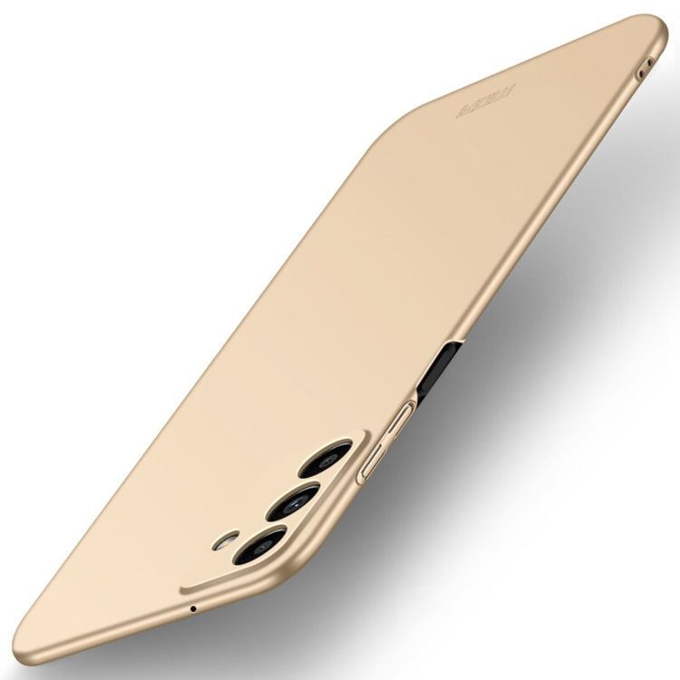 For Samsung Galaxy A13 5G MOFI Frosted PC Ultra-thin Hard Case(Gold) - Galaxy Phone Cases by MOFI | Online Shopping South Africa | PMC TechLife | Buy Now Pay Later Mobicred
