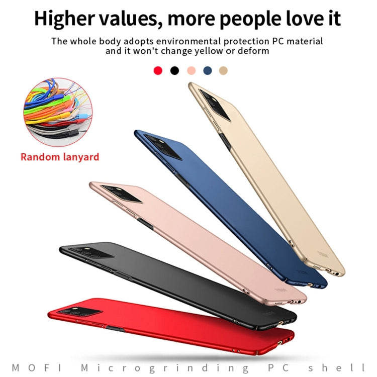 For Samsung Galaxy A02s EU / A03s / M02s / F02s MOFI Frosted PC Ultra-thin Hard Case(Red) - free shipping - PMC TechLife - Order now!