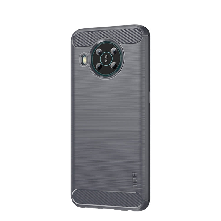 For Nokia X100 MOFI Gentleness Series Brushed Texture Carbon Fiber TPU Phone Case(Gray) - free shipping - PMC TechLife - Order now!