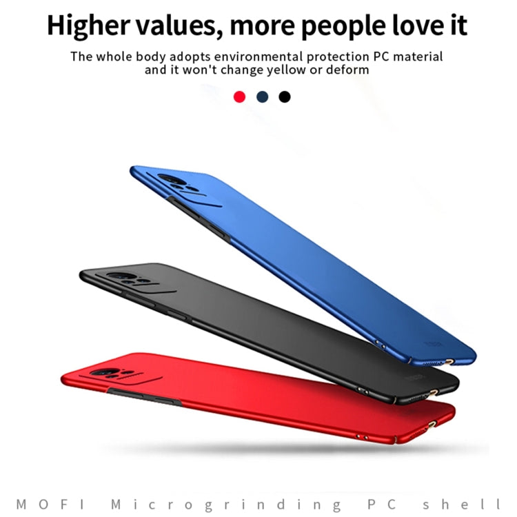 For Xiaomi Civi MOFI Frosted PC Ultra-thin Hard Case(Blue) - free shipping - PMC TechLife - Order now!