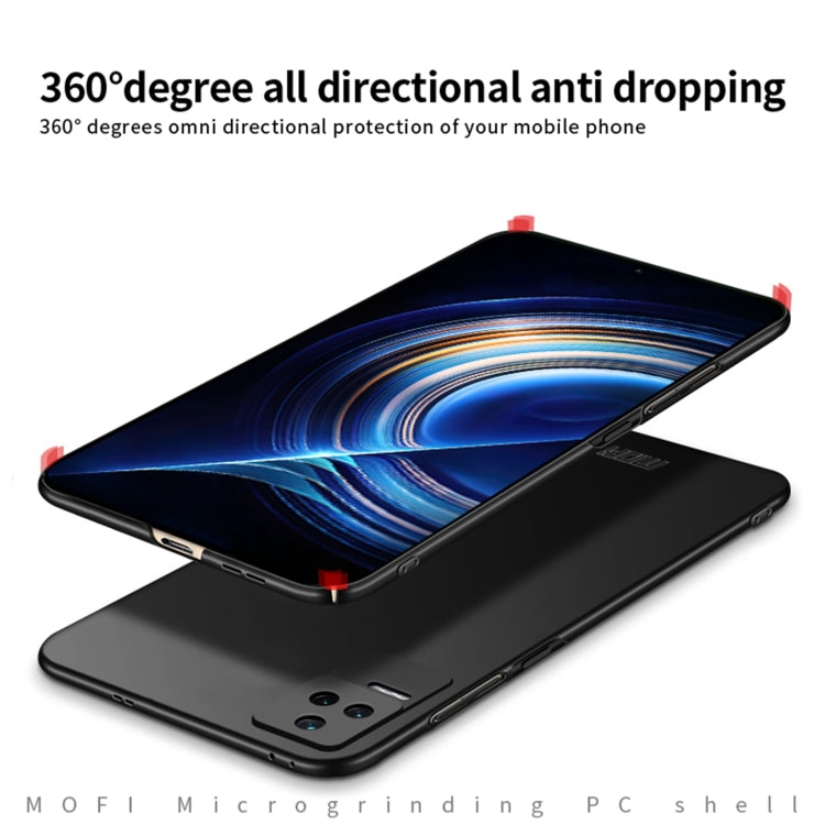 For Xiaomi Redmi K50 / K50 Pro MOFI Frosted PC Ultra-thin Hard  Phone Case(Red) - Xiaomi Cases by MOFI | Online Shopping South Africa | PMC TechLife | Buy Now Pay Later Mobicred