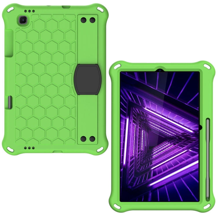 For Lenovo X306 / X606 / K10 Honeycomb EVA + PC Shockproof Tablet Case with Strap(Green+Black) - Lenovo by PMC TechLife | Online Shopping South Africa | PMC TechLife | Buy Now Pay Later Mobicred