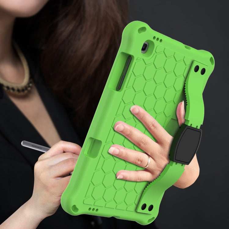 For Lenovo X306 / X606 / K10 Honeycomb EVA + PC Shockproof Tablet Case with Strap(Green+Black) - Lenovo by PMC TechLife | Online Shopping South Africa | PMC TechLife | Buy Now Pay Later Mobicred