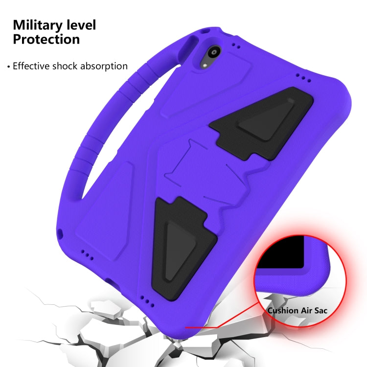 For Motorola Moto Tab G70 EVA Shockproof Tablet Case with Holder(Purple) - Others by PMC TechLife | Online Shopping South Africa | PMC TechLife | Buy Now Pay Later Mobicred