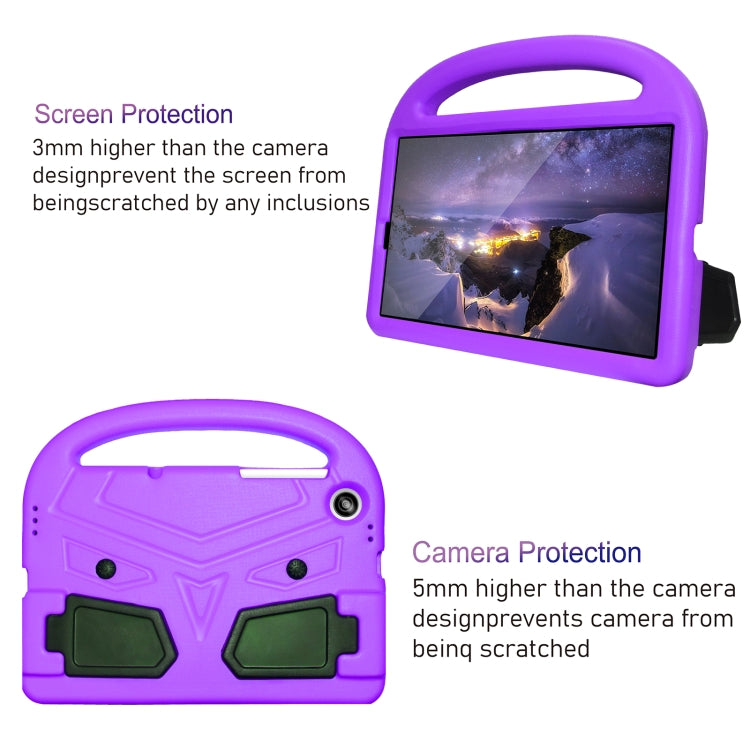 For Lenovo TB-X306F / TB-X306X Sparrow Style Kickstand Shockproof EVA Tablet Case(Purple) - Lenovo by PMC TechLife | Online Shopping South Africa | PMC TechLife | Buy Now Pay Later Mobicred