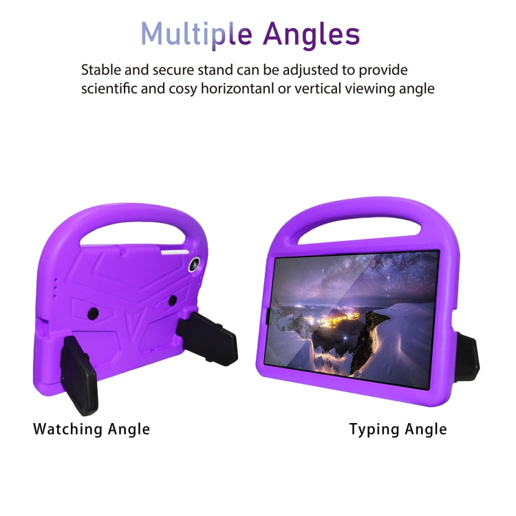 For Lenovo TB-X306F / TB-X306X Sparrow Style Kickstand Shockproof EVA Tablet Case(Purple) - Lenovo by PMC TechLife | Online Shopping South Africa | PMC TechLife | Buy Now Pay Later Mobicred
