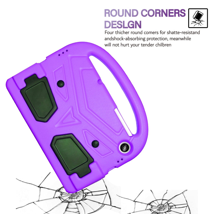 For Lenovo TB-X306F / TB-X306X Sparrow Style Kickstand Shockproof EVA Tablet Case(Purple) - Lenovo by PMC TechLife | Online Shopping South Africa | PMC TechLife | Buy Now Pay Later Mobicred