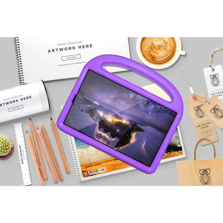 For Lenovo TB-X306F / TB-X306X Sparrow Style Kickstand Shockproof EVA Tablet Case(Purple) - Lenovo by PMC TechLife | Online Shopping South Africa | PMC TechLife | Buy Now Pay Later Mobicred