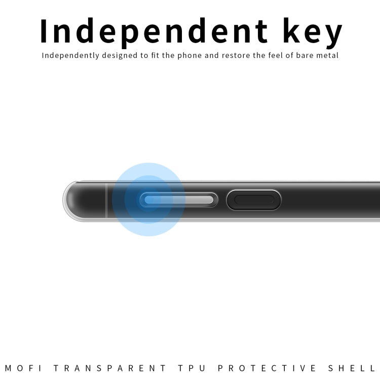 For Samsung Galaxy A13 5G MOFI Ming Series Ultra-thin TPU Phone Case(Transparent) - Galaxy Phone Cases by MOFI | Online Shopping South Africa | PMC TechLife