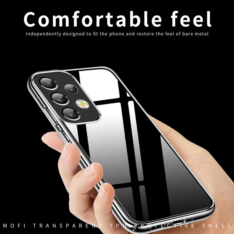 For Samsung Galaxy A73 5G MOFI Ming Series Ultra-thin TPU Phone Case(Transparent) - Galaxy Phone Cases by MOFI | Online Shopping South Africa | PMC TechLife