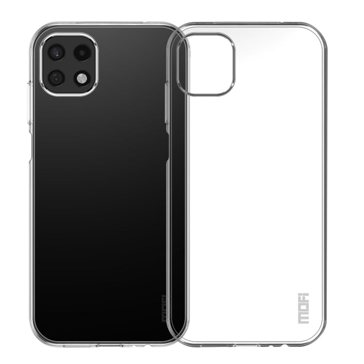 For Samsung Galaxy A22 5G MOFI Ming Series Ultra-thin TPU Phone Case(Transparent) - Galaxy Phone Cases by MOFI | Online Shopping South Africa | PMC TechLife