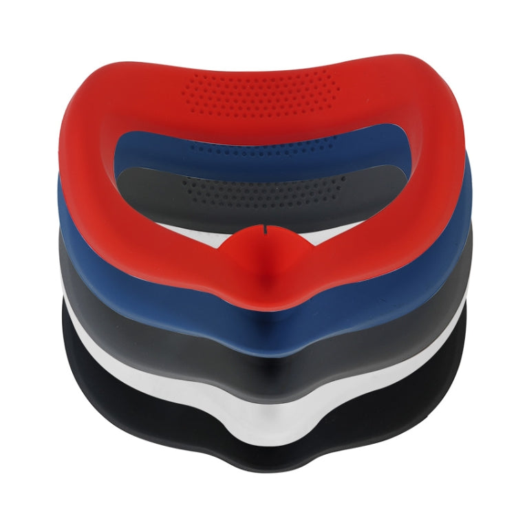 JD-391215 Suitable for Oculus Quest2 Generation VR Eye Mask Silicone Cover + Lens Cover Set(Red) - VR Accessories by PMC TechLife | Online Shopping South Africa | PMC TechLife | Buy Now Pay Later Mobicred
