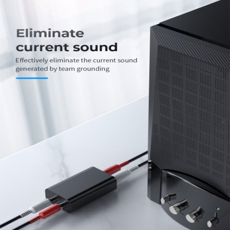 G1 RCA Audio Common Ground Isolator Anti-jamming Noise Reduction Filter Eliminates Bluetooth Receiver - Live Sound Effects Processors by PMC TechLife | Online Shopping South Africa | PMC TechLife | Buy Now Pay Later Mobicred